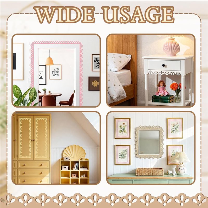 WCS-Para Decoración Navideña d - Home Decor Wall Molding reseña y precio