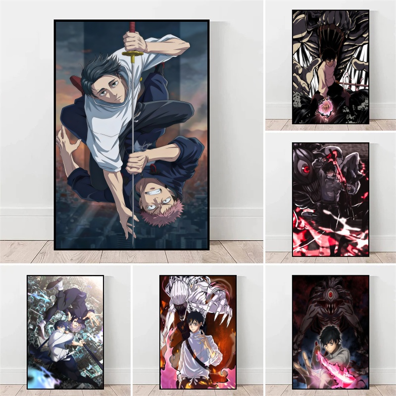 Jujutsu Kaisen Yuta Okkotsu y  - Home Decor Painting reseña y precio