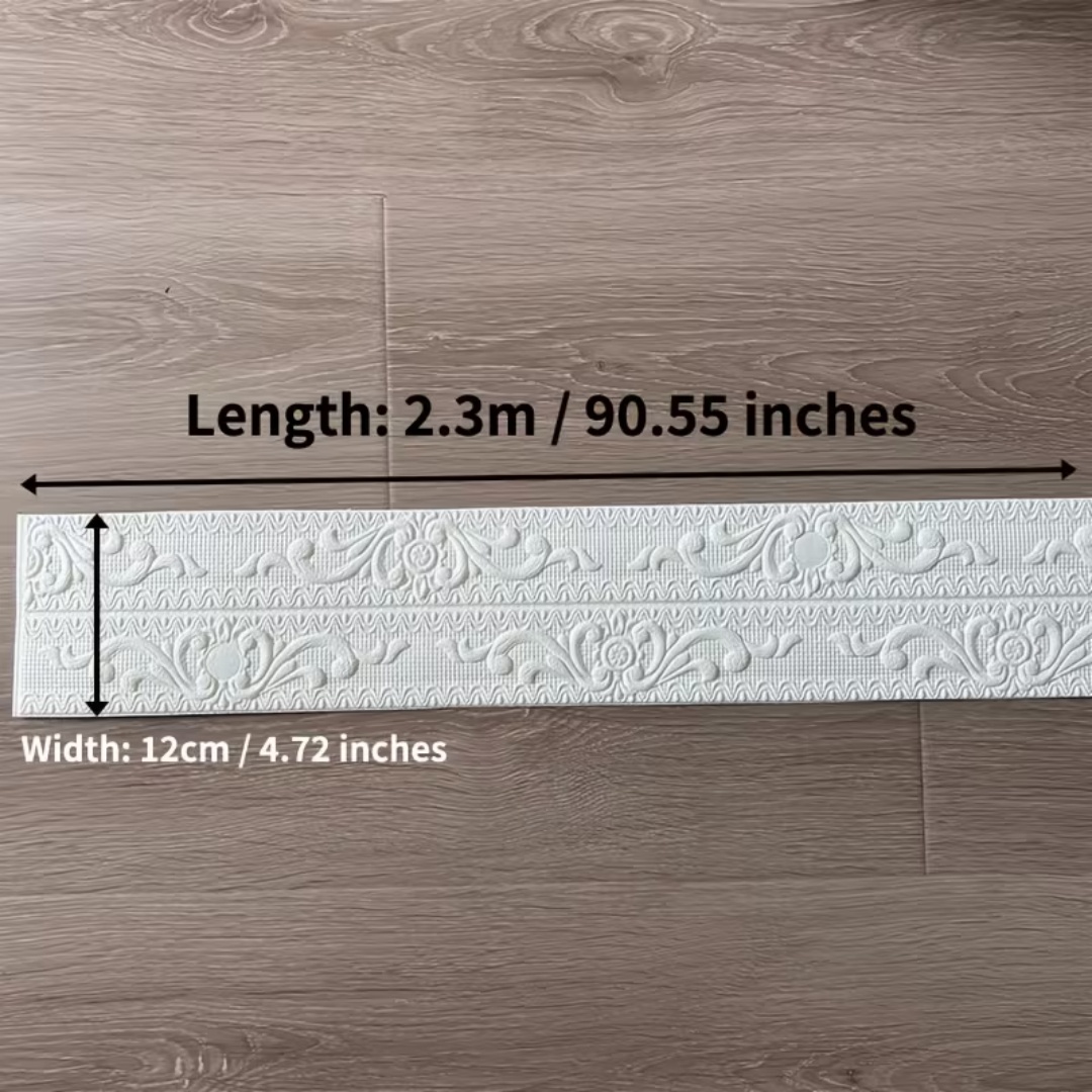 1 unidad de moldura de espuma  - Home Decor Wall Molding reseña y precio