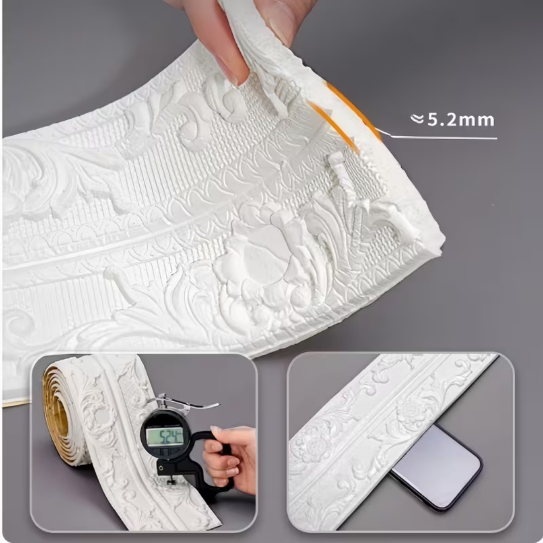 1 unidad de moldura de espuma  - Home Decor Wall Molding reseña y precio