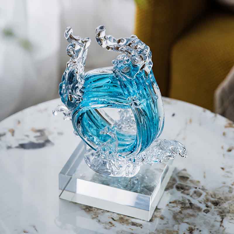 Escultura abstracta de artesan - Home Decor Y2K reseña y precio
