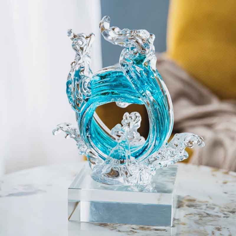 Escultura abstracta de artesan - Home Decor Y2K reseña y precio