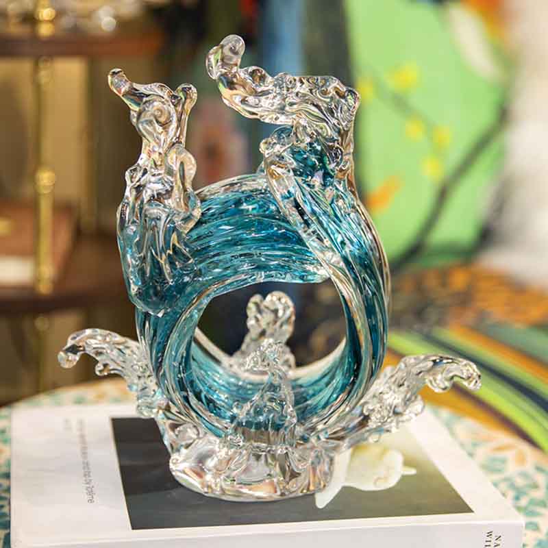Escultura abstracta de artesan - Home Decor Y2K reseña y precio