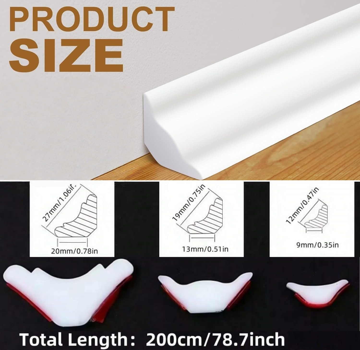 1 unidad de línea decorativa a - Home Decor Wall Molding reseña y precio