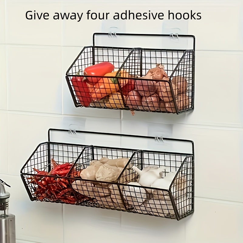 Estante de Cocina Multifuncion - Woven Wall Basket reseña y precio