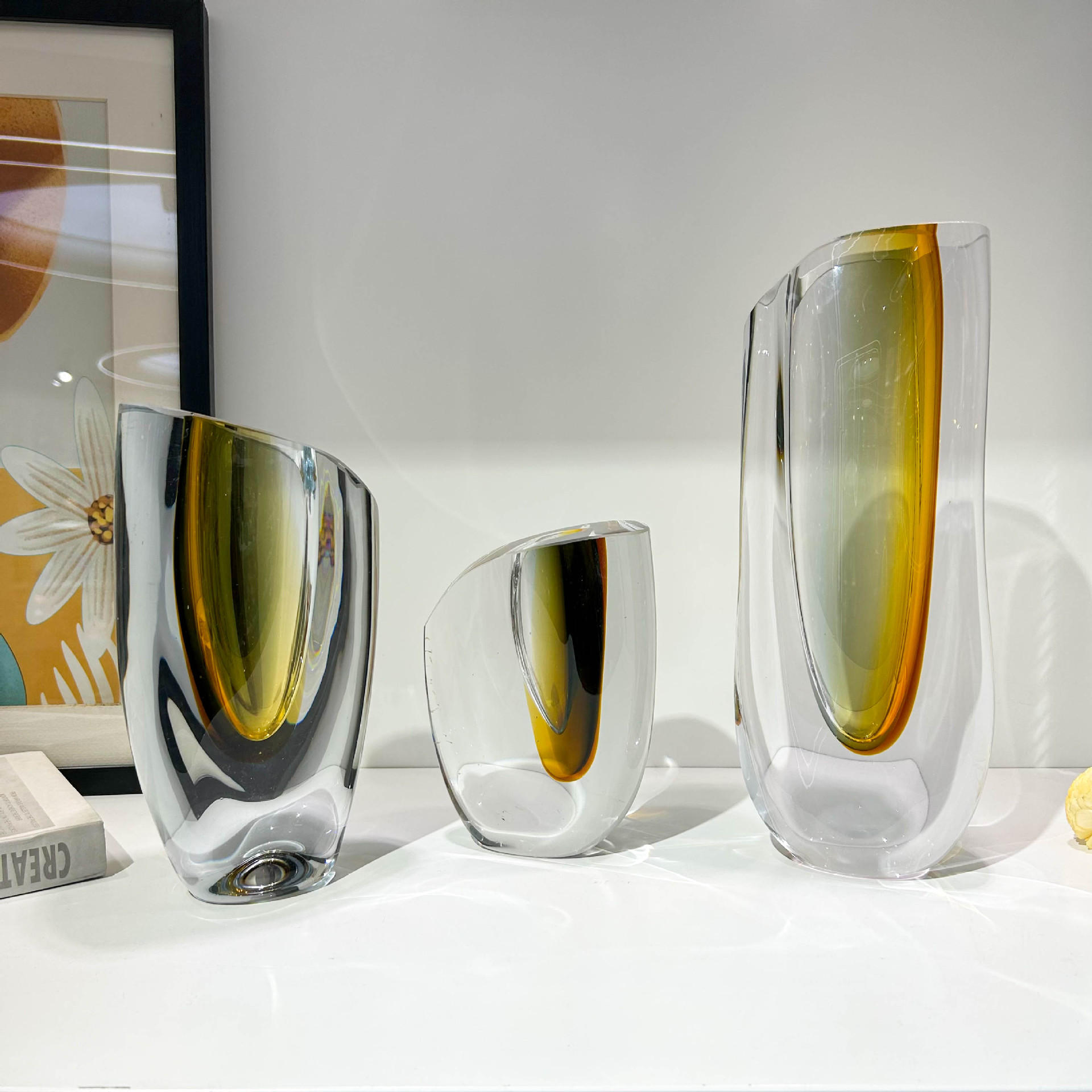 Jarrón moderno y sencillo con  - Home Decor Exhibition reseña y precio