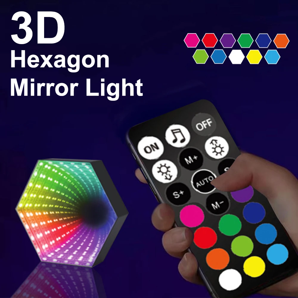 Lámparas Túnel de Espejo Hexag - Home Decor Mirror reseña y precio
