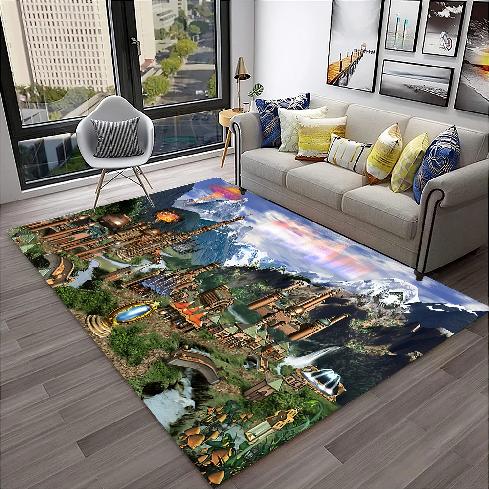 Alfombra Retro de héroes de ju - Home Decor Online Game reseña y precio