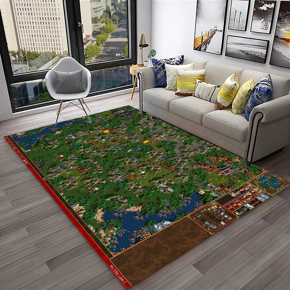 Alfombra Retro de héroes de ju - Home Decor Online Game reseña y precio