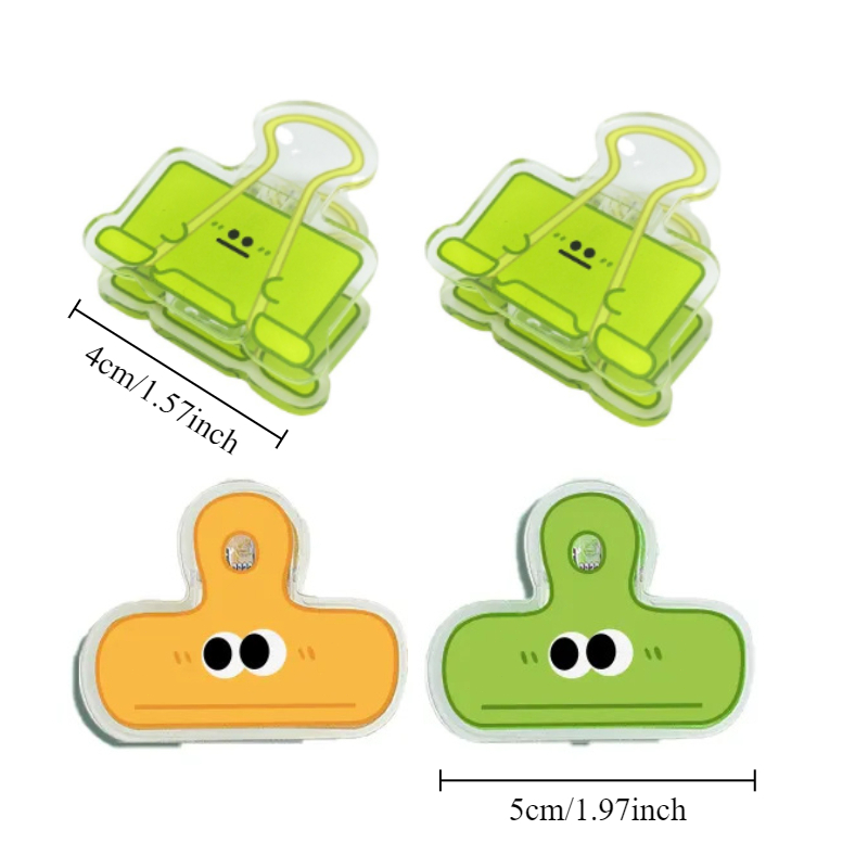 Juego de 5 clips acrílicos con - Home Decor Emoji reseña y precio