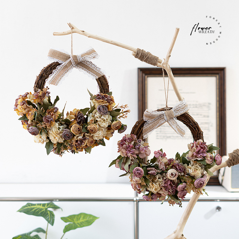 Guirnalda de Flores Artificial - Home Decor Rattan reseña y precio