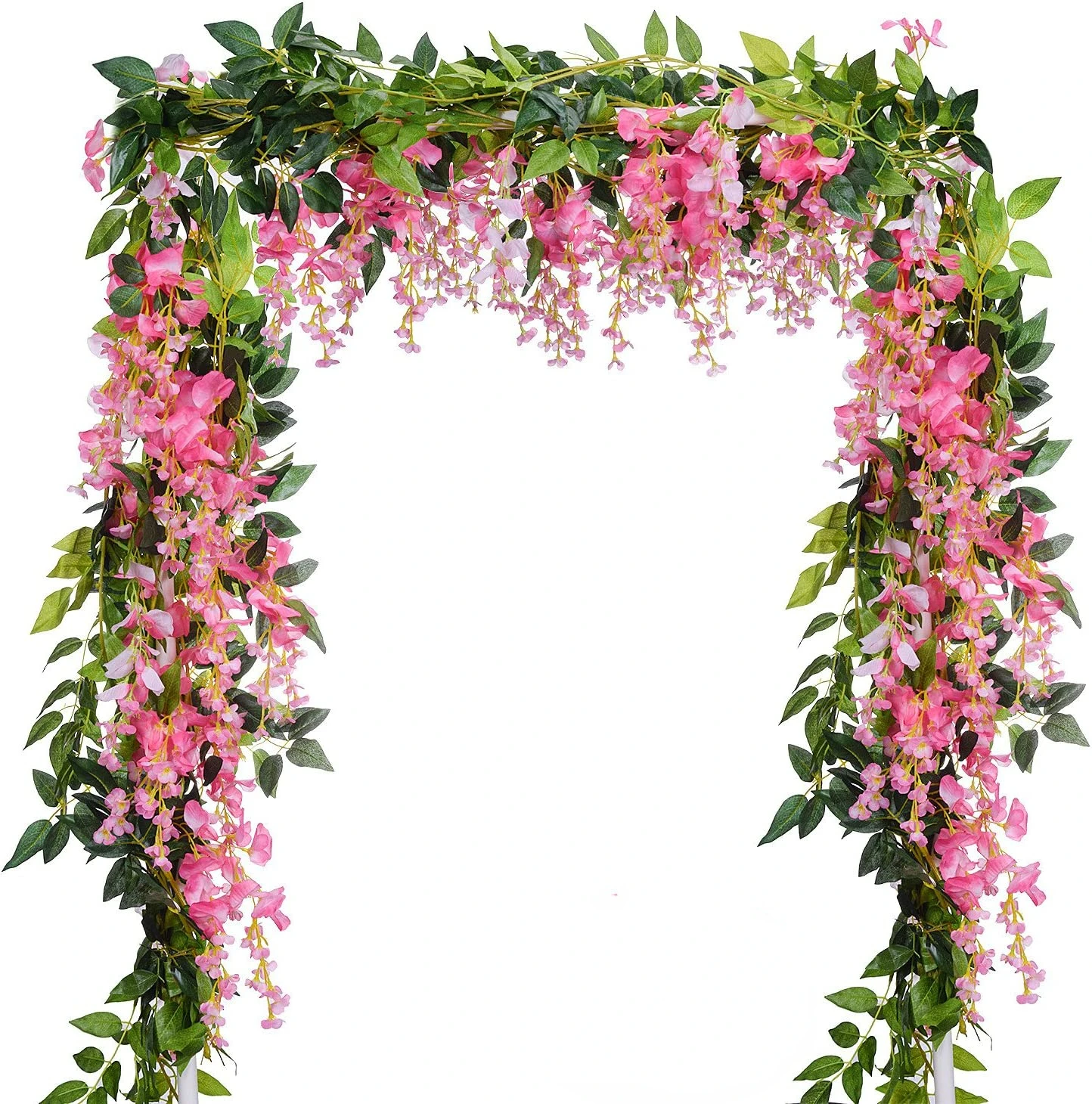 Flores artificiales de seda de - Home Decor Rattan reseña y precio