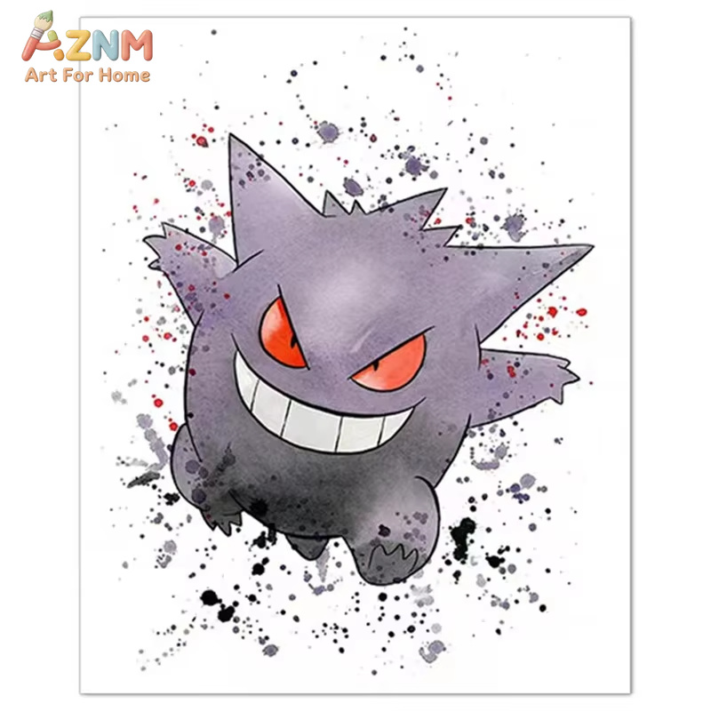 1 unidad, pintura en lienzo de - Watercolor Poster Print reseña y precio