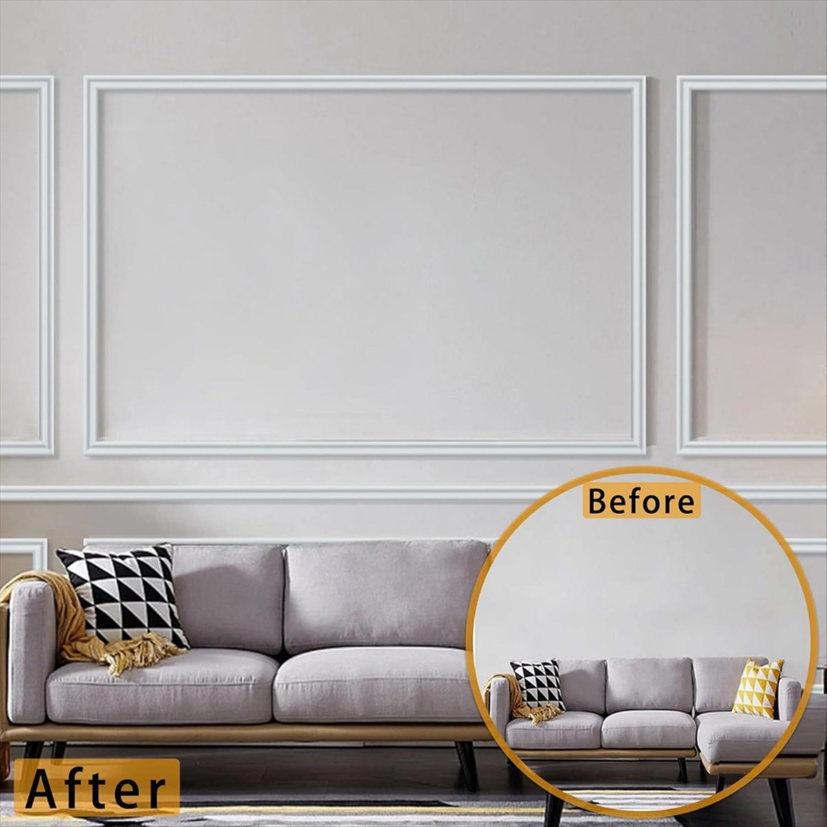 Moldura de Panel para Sillas N - Home Decor Wall Molding reseña y precio